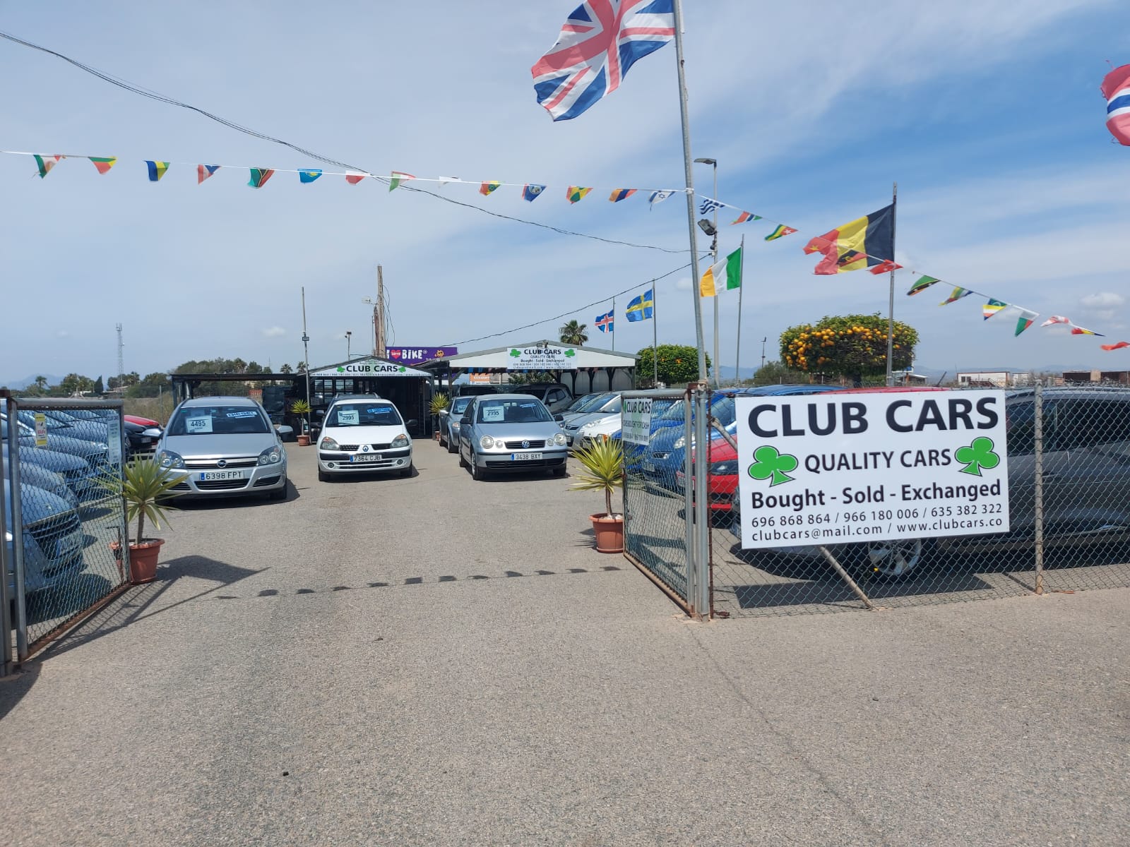 Club Cars office