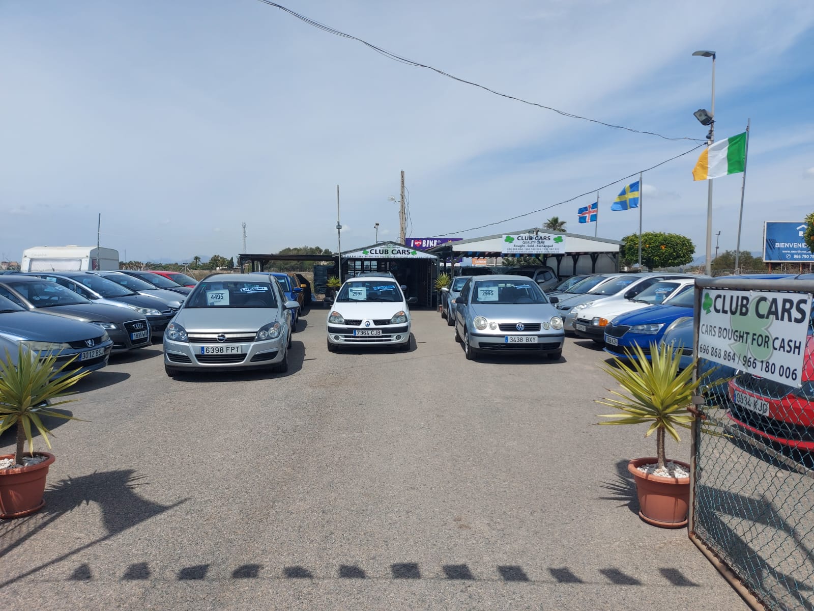 Club Cars building